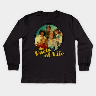 The Facts of Life 80s Tv Kids Long Sleeve T-Shirt